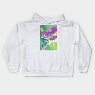 Neon Genisis Evangelion Unit 01 Invert Kids Hoodie